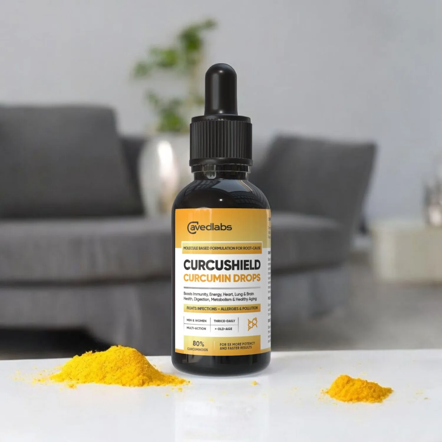 CurcuShield Curcumin Drops